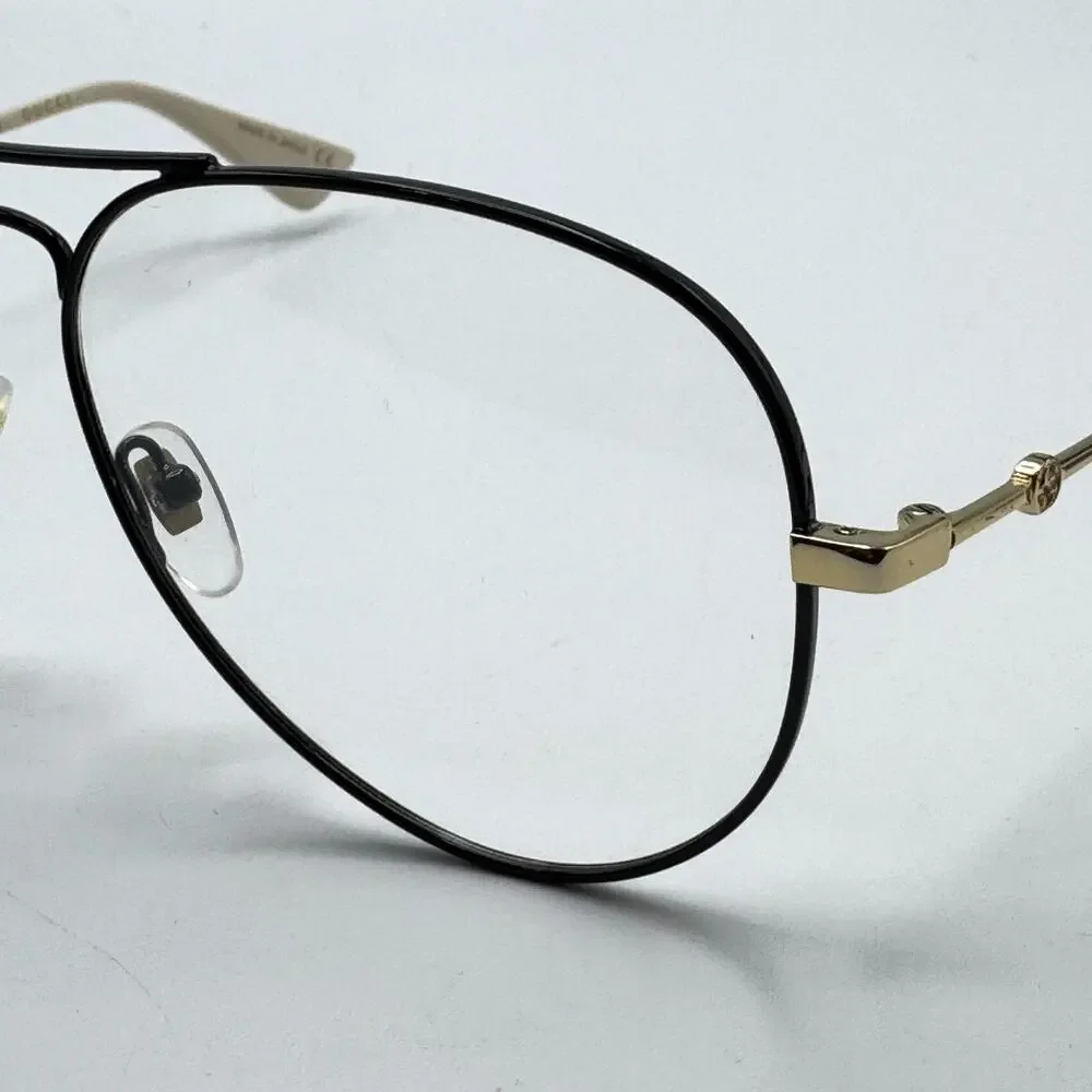 Gucci Eyeglasses Frame GG05150 001 Black Aviator 58-14-145 New Authentic